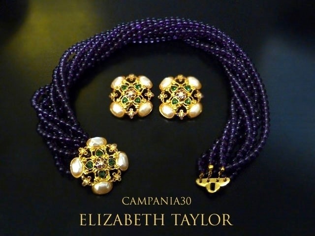 CN88 - COLLANA ELIZABETH TAYLOR FOREVER VIOLET - LE COLLEZIONI  DI CAMPANIA30