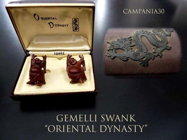 GK46 - GEMELLI SWANK "ORIENTAL DYNASTY" ANNI '60 - LE COLLEZIONI  DI CAMPANIA30