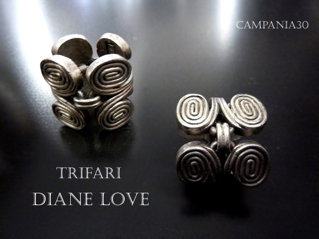 AR7 - ANELLO TRIFARI DIANE LOVE "SCROLL" - LE COLLEZIONI  DI CAMPANIA30