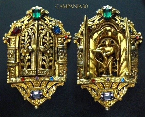 SB589 - SPILLA RICE-WEINER "SATHENNIC ART" 1941 - LE COLLEZIONI  DI CAMPANIA30
