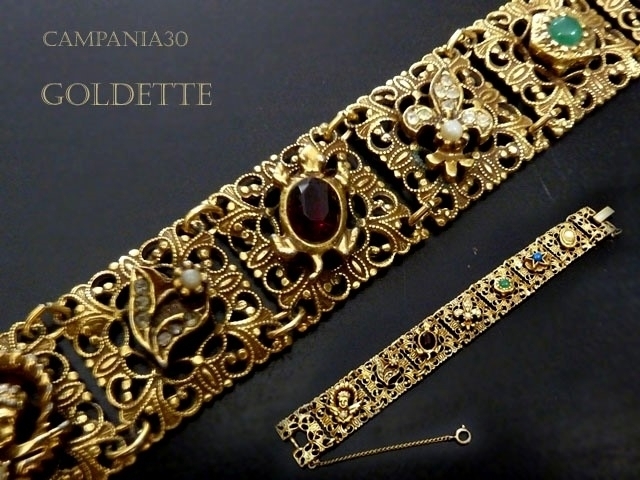 BB183 - BRACCIALE "GOLDETTE" ANNI '60 - LE COLLEZIONI  DI CAMPANIA30