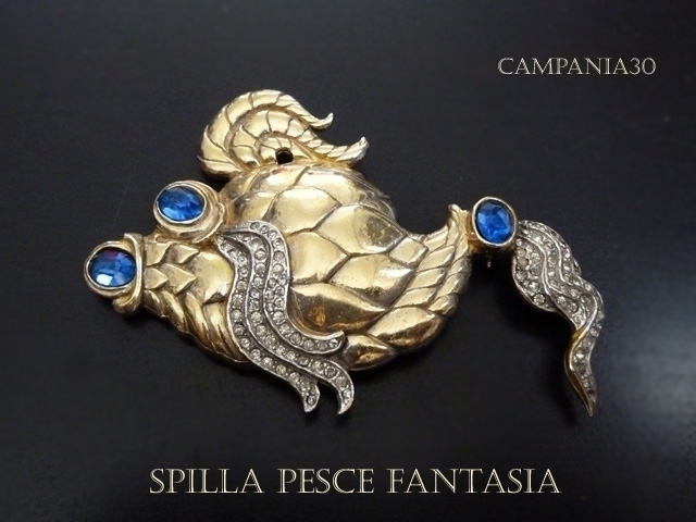 SB802 - SPILLA PESCE "LEO GLASS" ANNI '40 - LE COLLEZIONI  DI CAMPANIA30