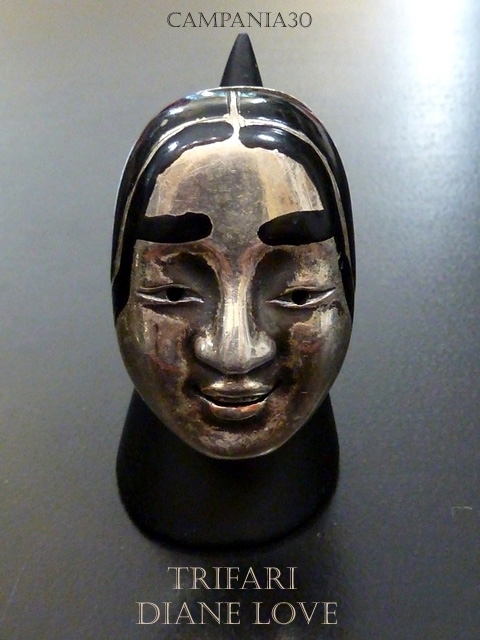 AR18 - ANELLO "JAPANESE MASK" DIANE LOVE TRIFARI 1970 - LE COLLEZIONI  DI CAMPANIA30