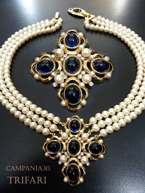 CN388 - COLLANA TRIFARI JEWELS IF INDIA ANNI '60 - LE COLLEZIONI  DI CAMPANIA30