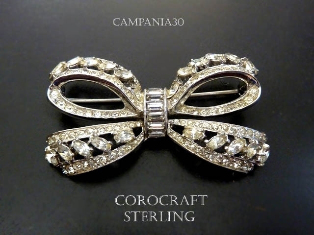 SB1132 - SPILLA FIOCCO "COROCRAFT" STERLING ANNI '50 - LE COLLEZIONI  DI CAMPANIA30