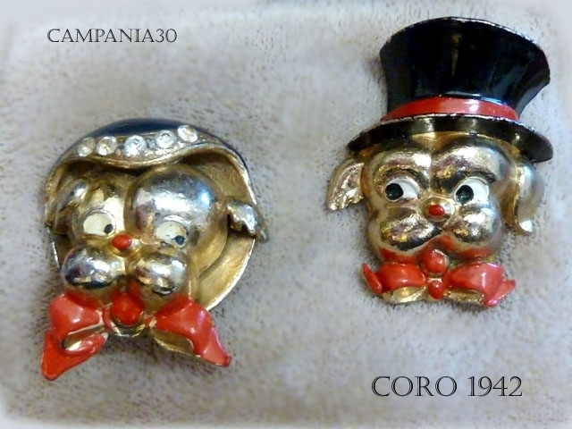 SB1282 - SPILLE Mr and Mrs DOG CORO 1942 - LE COLLEZIONI  DI CAMPANIA30