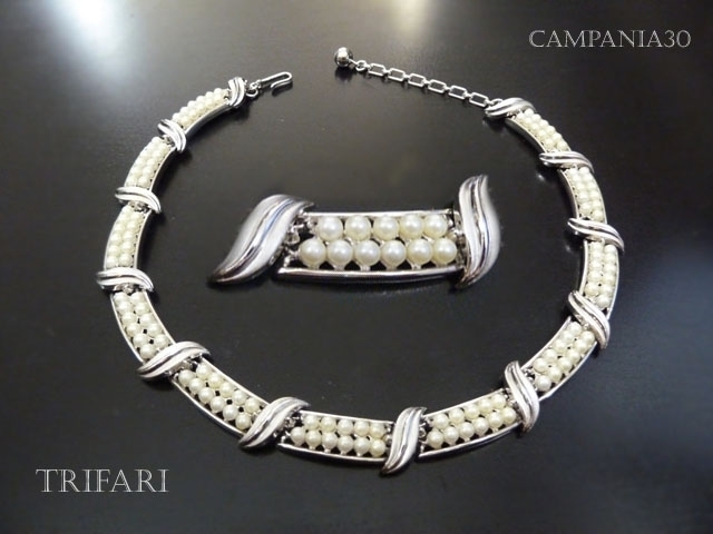 CN522- COLLIER TRIFARI ANNI '50 - LE COLLEZIONI  DI CAMPANIA30