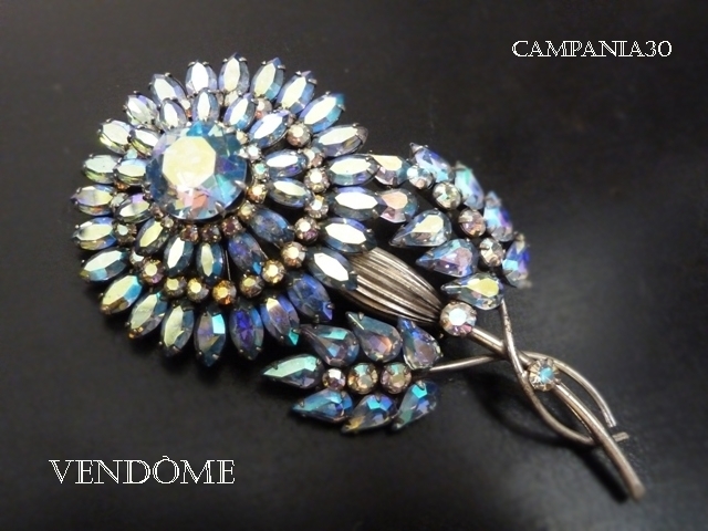 SB1590 - GRANDE SPILLA FIORE "VENDOME" CORO ANNI '60 - LE COLLEZIONI  DI CAMPANIA30