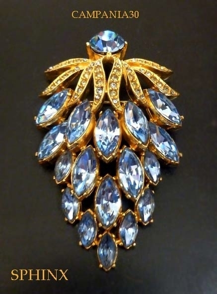 SB1682 - GRANDE SPILLA "SPHINX" ANNI '60 - LE COLLEZIONI  DI CAMPANIA30