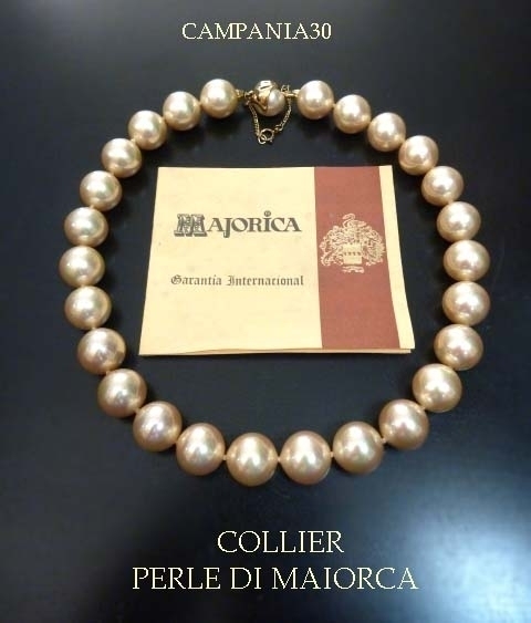 CN664 - COLIER IN PERLE DI MAIORCA ANNI '90 - LE COLLEZIONI  DI CAMPANIA30