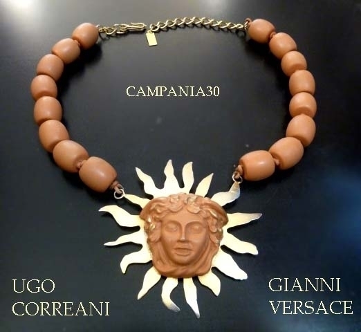 CN666 - COLLANA MEDUSA "UGO CORREANI" PER GIANNI VERSACE ANNI '80 - LE COLLEZIONI  DI CAMPANIA30