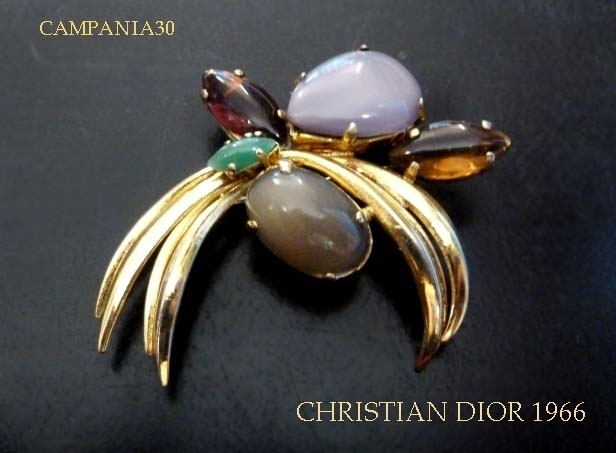 SB1704 -  SPILLA "CHRISTIAN DIOR" 1966 - LE COLLEZIONI  DI CAMPANIA30