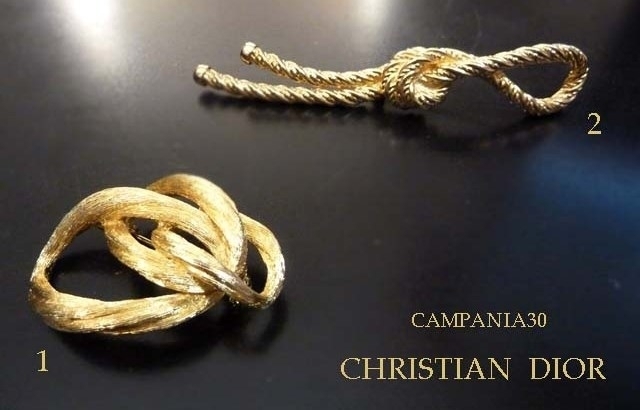 SB1723 - SPILLE CHRISTIAN DIOR ANNI '80 - LE COLLEZIONI  DI CAMPANIA30