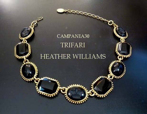 CN681 - COLLANA TRIFARI "HEATHER WILLIAMS" ANNI '80 - LE COLLEZIONI  DI CAMPANIA30