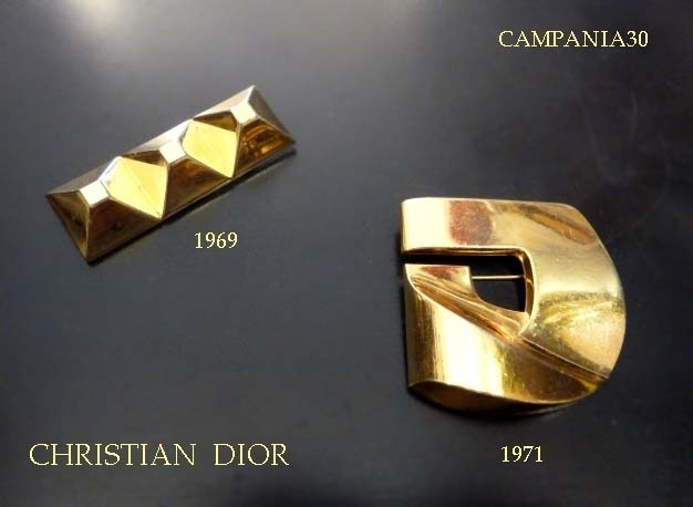 SB1727 - SPILLE "CHRISTIAN DIOR" 1969 - 1971 - LE COLLEZIONI  DI CAMPANIA30
