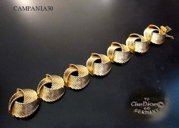 BRACCIALE "CHRISTIAN DIOR" 1968 - LE COLLEZIONI  DI CAMPANIA30