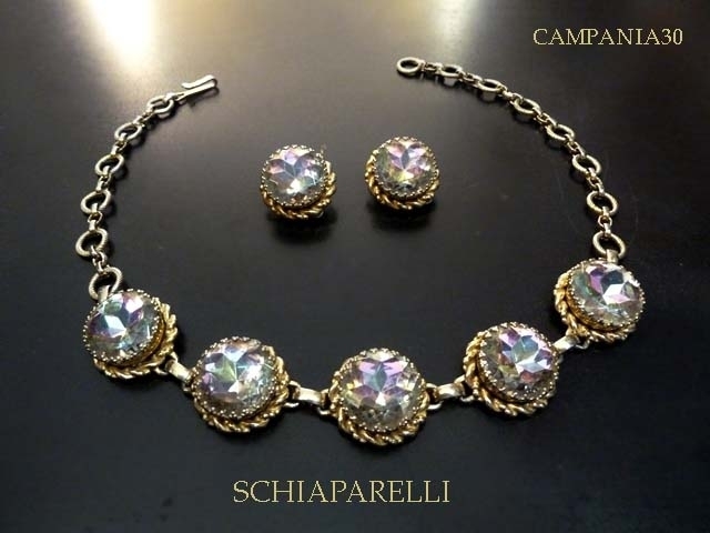 CN693 - COLLIER CON ORECCHINI "SCHIAPARELLI" ANNI '50 - LE COLLEZIONI  DI CAMPANIA30