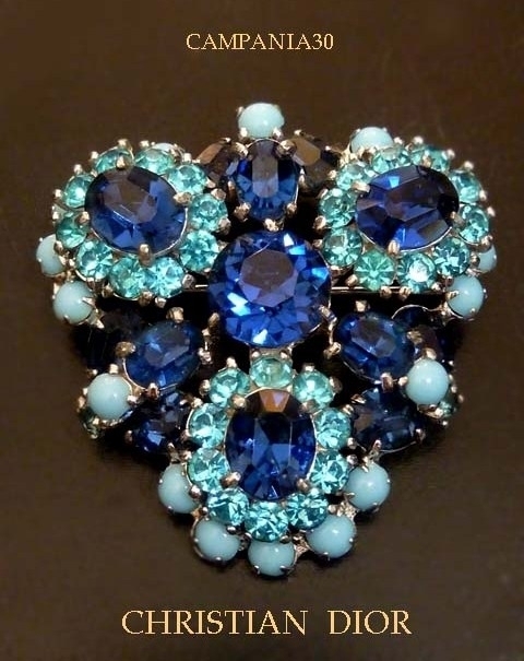 SB1740 - SPILLA "CHRISTIAN DIOR" BY KRAMER ANNI '50 - LE COLLEZIONI  DI CAMPANIA30