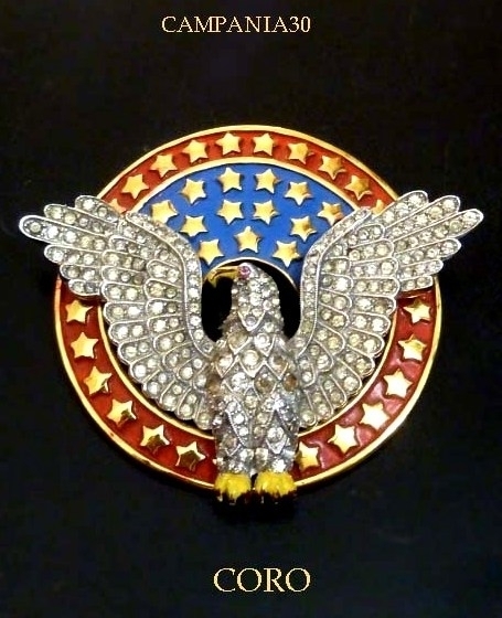 SB1742 - SPILLA PATRIOTTICA "CORO" ANNI '40 - LE COLLEZIONI  DI CAMPANIA30
