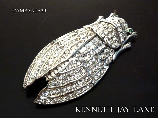 SB1743 - SPILLA CICALA "KENNETH JAY LANE" ANNI 2000 - LE COLLEZIONI  DI CAMPANIA30