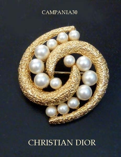 SB1745 - SPILLA "CHRISTIAN DIOR" ANNI '80 - LE COLLEZIONI  DI CAMPANIA30