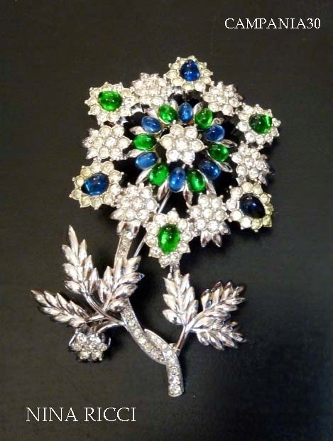 SB1749 - SPILLA FIORE "NINA RICCI" ANNI '60 - LE COLLEZIONI  DI CAMPANIA30