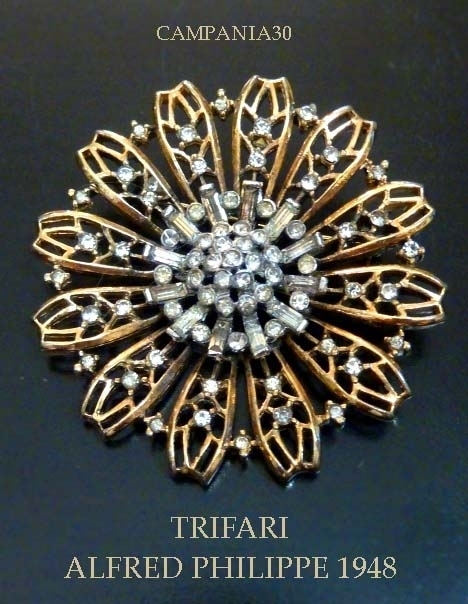 SB1751 - SPILLA FIORE "TRIFARI" ALFRED PHILIPPE 1948 - LE COLLEZIONI  DI CAMPANIA30