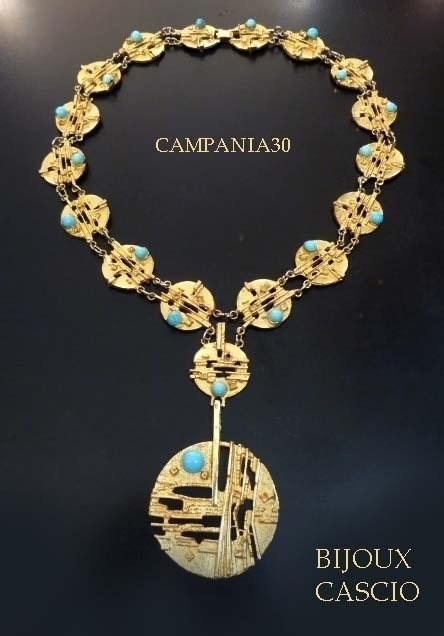 CN703 - COLLANA "BIJOUX CASCIO" ANNI '80 - LE COLLEZIONI  DI CAMPANIA30