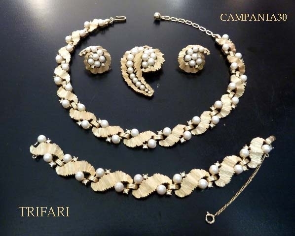 PS266 - FULL PARURE "TRIFARI" ANNI '50 - LE COLLEZIONI  DI CAMPANIA30