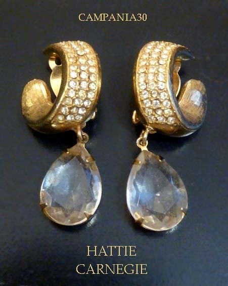 OE164 - ORECCHINI "HATTIE CARNEGIE" ANNI '50 - LE COLLEZIONI  DI CAMPANIA30