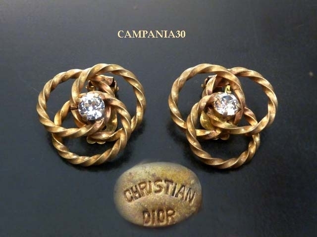 OE171 - ORECCHINI "CHRISTIAN DIOR" ANNI '50 - LE COLLEZIONI  DI CAMPANIA30