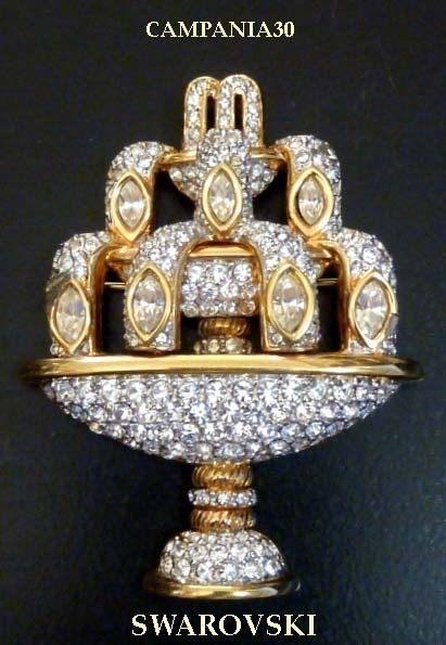 SB1788 - SPILLA FONTANA "SWAROVSKI ANNI '80 - LE COLLEZIONI  DI CAMPANIA30