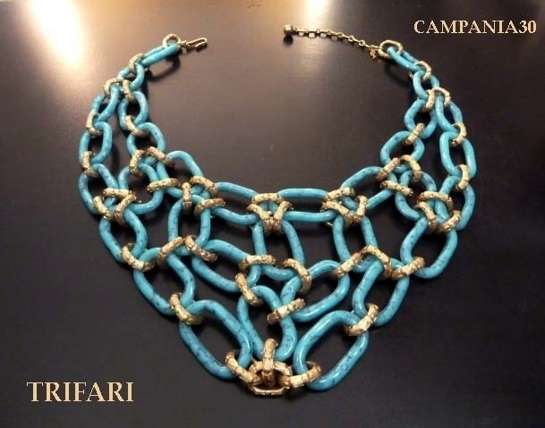 CN725 - COLLANA A CARTENA  "TRIFARI" ANNI '70 - LE COLLEZIONI  DI CAMPANIA30