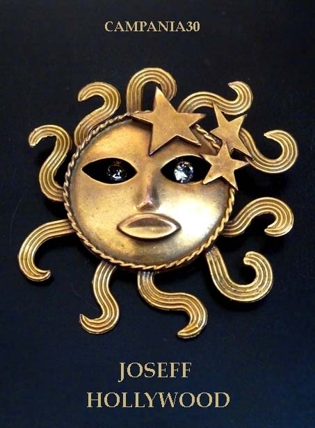 SB1794 - SPILLA SOLE "JOSEFF HOLLYWWOD" ANNI '40 - LE COLLEZIONI  DI CAMPANIA30