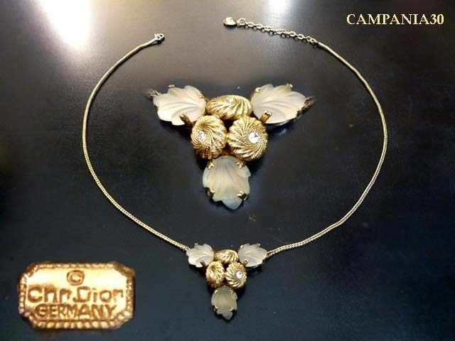 CN730 - COLLIER "CHRISTIAN DIOR" ANNI '60 - LE COLLEZIONI  DI CAMPANIA30