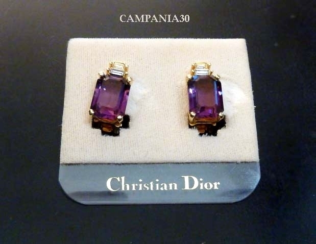 OE184 - ORECCHINI "CHRISTIAN DIOR" ANNI '90 - LE COLLEZIONI  DI CAMPANIA30