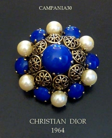 SB1829 - SPILLA "CHRISTIAN DIOR" 1964 - LE COLLEZIONI  DI CAMPANIA30