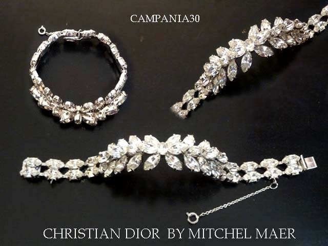 BB432 - BRACCIALE "MITCHEL MAER PER CHRISTIAN DIOR" ANNI '50 - LE COLLEZIONI  DI CAMPANIA30