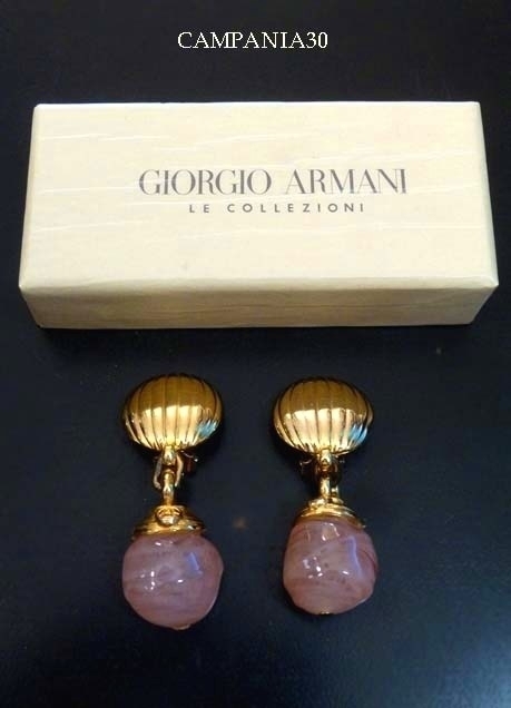 OE185 - ORECCHINI "GIORGIO ARMANI"  ANNI 2000 - LE COLLEZIONI  DI CAMPANIA30