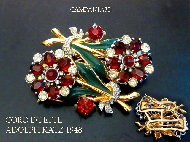 SB1847 - RARA SPILLA CORO "DUETTE" 1948 - LE COLLEZIONI  DI CAMPANIA30