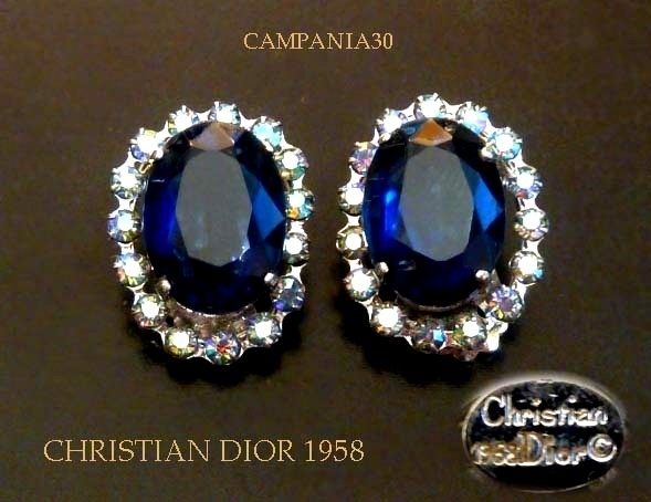 OE187 - ORECCHINI "CHRISTIAN DIOR" 1958 - LE COLLEZIONI  DI CAMPANIA30