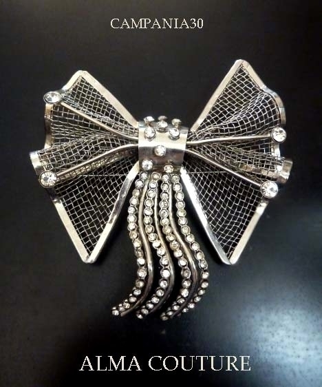 SB1867 - SPILLA FIOCCO "ALMA COUTURE" ANNI '90 - LE COLLEZIONI  DI CAMPANIA30