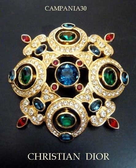 SB1871 - SPILLA "CHRISTIAN DIOR" ANNI '80 - LE COLLEZIONI  DI CAMPANIA30