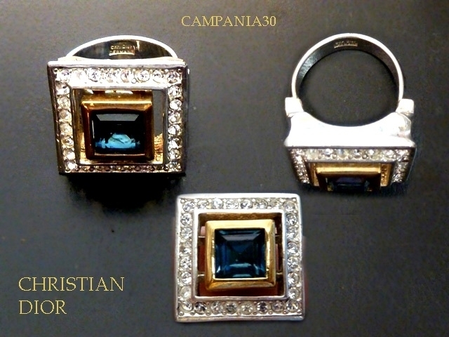 AR25 - ANELLO "CHRISTIAN DIOR" ANNI '60 - LE COLLEZIONI  DI CAMPANIA30