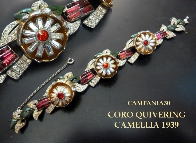 BB434 - BRACCIALE "CORO" QUIVERING CAMELLIA" 1938 - LE COLLEZIONI  DI CAMPANIA30