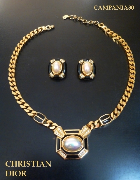 PS277 - DEMI PARURE "CHRISTIAN DIOR" ANNI '80 - LE COLLEZIONI  DI CAMPANIA30