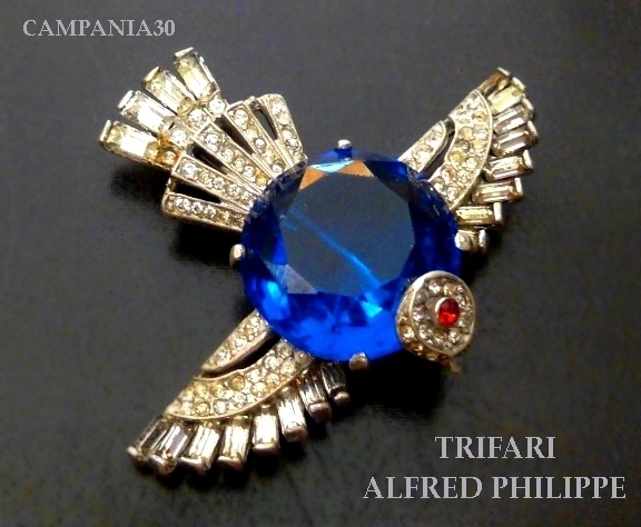 SB1889 - SPILLA "TRIFARI" ALFRED PHILIPPE ANNI '40 - LE COLLEZIONI  DI CAMPANIA30
