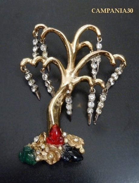SB1891 - SPILLA ALBERO "TRIFARI" ANNI '40 - LE COLLEZIONI  DI CAMPANIA30