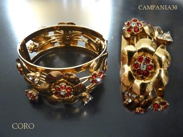 BB442 - BRACCIALE FLOREALE "CORO" ADOLPH KATZ ANNI '50 - LE COLLEZIONI  DI CAMPANIA30