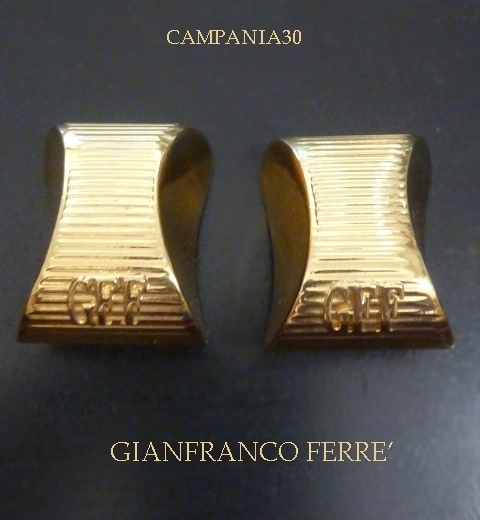 OE194 - ORECCHINI "GIANFRANCO FERRE'" ANNI '80 - LE COLLEZIONI  DI CAMPANIA30